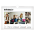 Calendario fotografico A4 — Fresco di stampa [Febbraio]