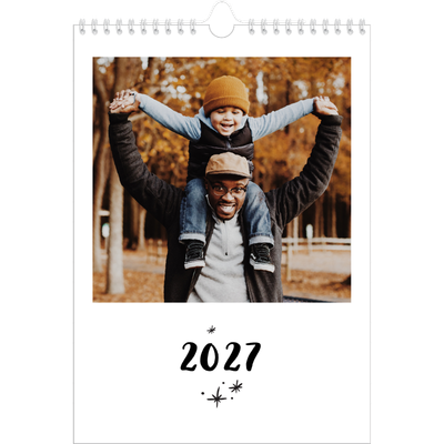 Calendario personalizzato A4 — Scritto a mano [copertina]