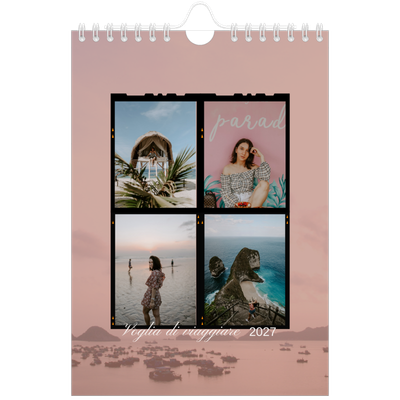Calendario fotografico A5 — Avventura [copertina]
