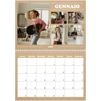 Calendario A4 Doppio — L'editoriale di quest'anno