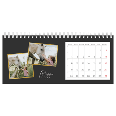 Calendari da tavolo — Tanti ricordi [copertina]