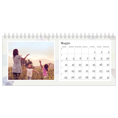 Calendari da tavolo — Punti ad acquerello [copertina]