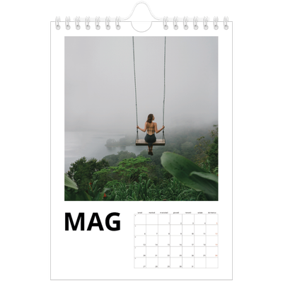 Calendario fotografico A5 — White space [copertina]