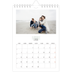 Calendario fotografico A5 — Tipografia mista [Aprile]