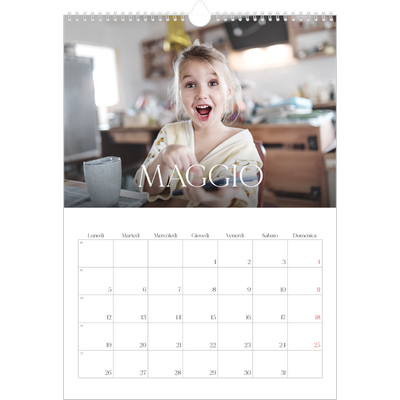 Calendario A3 verticale — Dodici grandi mesi [copertina]