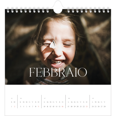 Calendari quadrati — Dodici grandi mesi [Febbraio]