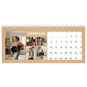 Calendario Fotografico da Tavolo — L'editoriale di quest'anno