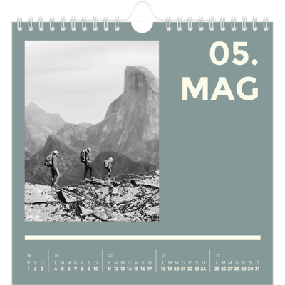 Calendari quadrati — Contemporaneo [copertina]