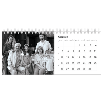 Calendario Fotografico da Tavolo — Fuoco