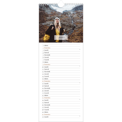 Calendario da cucina  — Calendario classico [Marzo]