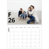 Calendario A4 Doppio — Stile lettera [Febbraio]