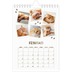 Calendario fotografico A5 — Gattino giocherellone [Febbraio]