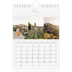 Calendario fotografico A5 — Banner di script d'oro [Marzo]