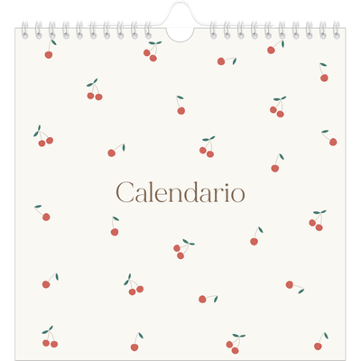 Calendari quadrati — Ciliegie [copertina]