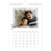 Calendario fotografico A5 — Cornice trasparente [Febbraio]