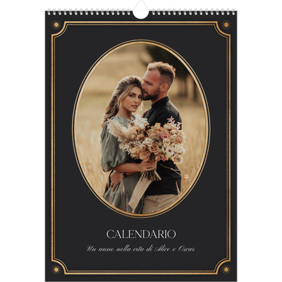 Calendario A3 verticale — Classico vintage [copertina]