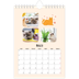Calendario fotografico A5 — Zampette di gatto e scarabocchi [copertina]