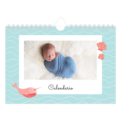 Calendario fotografico A5 — Animali carini [copertina]