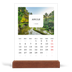 Calendario con supporto in legno verticale  — Tutta la storia [Aprile]