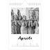 Calendario fotografico A5 — Scritto a mano [Aprile]