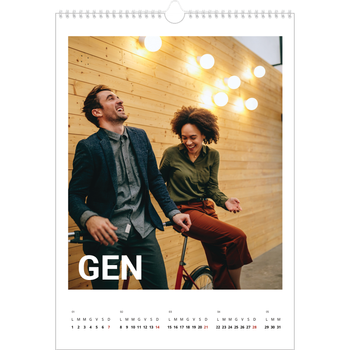 Calendario personalizzato A3 — Mese in grande