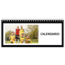 Calendari da tavolo — Cornice monocromatica [copertina]