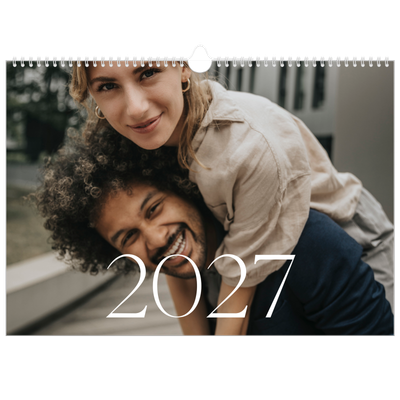 Calendario A3 orizzontale  — Più grande della vita [copertina]