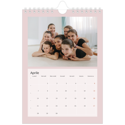 Calendario fotografico A5 — Neo Scandi [Aprile]