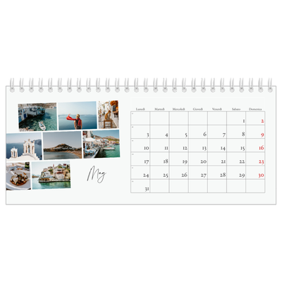 Calendari da tavolo — Soggiorno in città [Maggio]