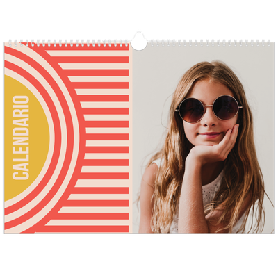 Calendario A3 orizzontale  — Luminoso e bello [copertina]