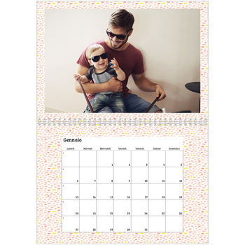 Calendario A4 Doppio — Carta da parati