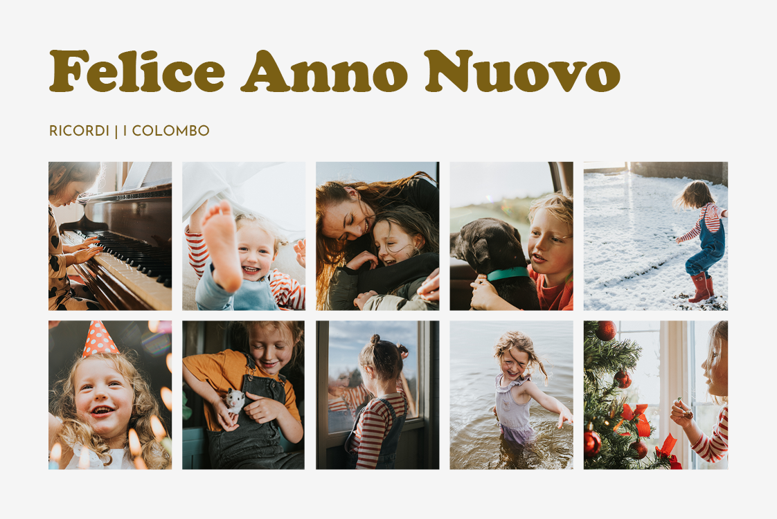 Biglietti — Molti allegri ricordi