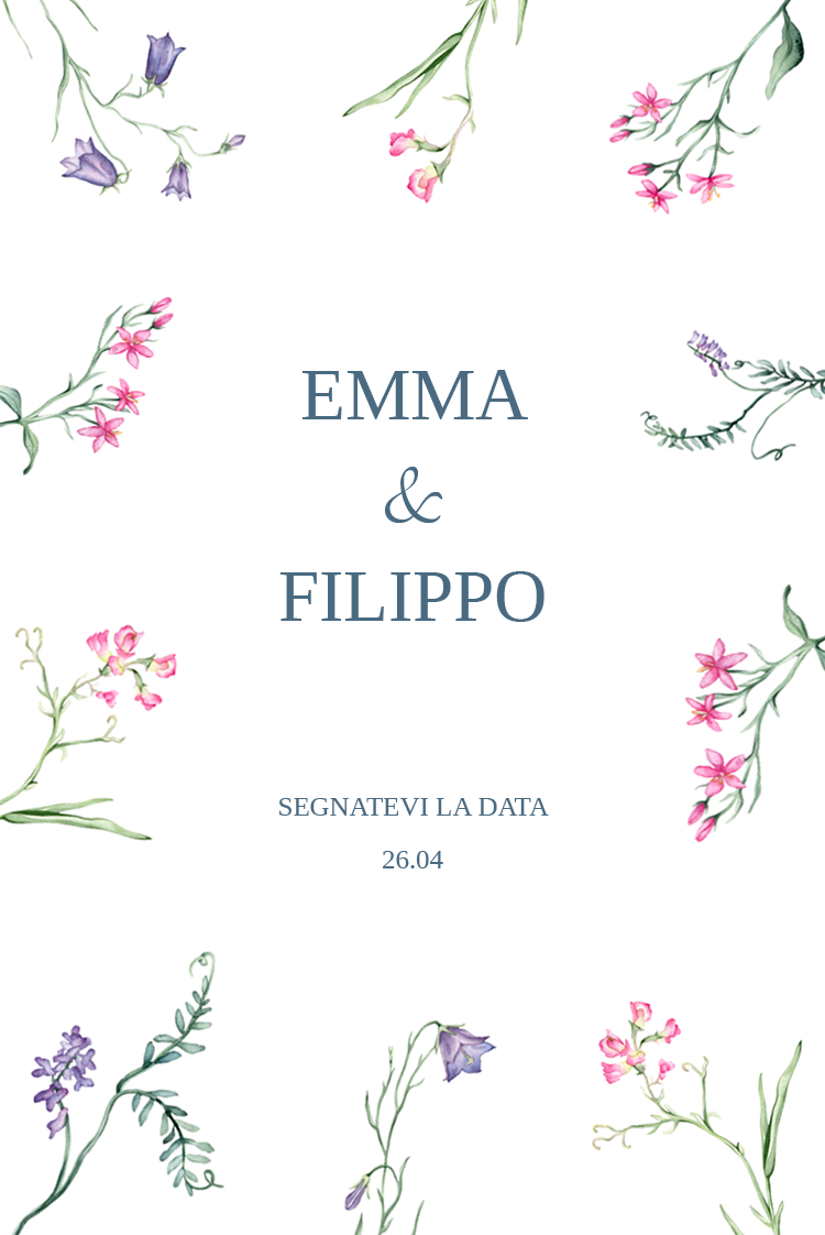 Save the date — Sussurri di campo