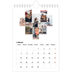 Calendario fotografico A5 — Forme di collage [Febbraio]