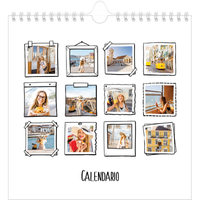 Calendari quadrati — Istantanee da album [copertina]