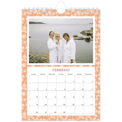 Calendario fotografico A5 — In piena fioritura [Febbraio]