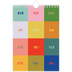 Calendario fotografico A5 — Divertente colorato [copertina]