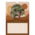 Calendario personalizzato A4 — Montagne [Gennaio]