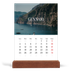 Calendario con supporto in legno verticale  — Fuga infinita [Gennaio]