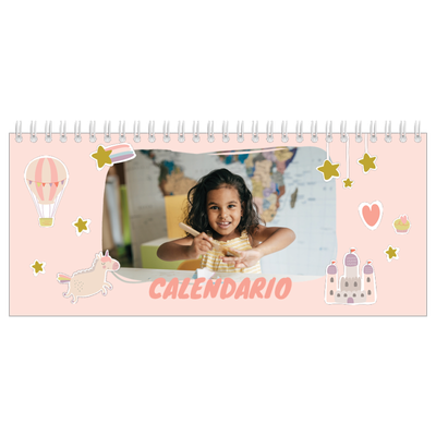 Calendari da tavolo — Unicorno arcobaleno [copertina]