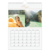 Calendario personalizzato A4 — Banner di script d'oro [copertina]