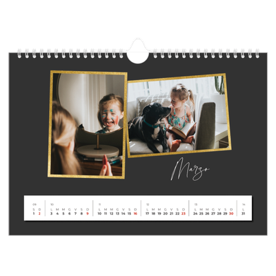 Calendario fotografico A4 — Tanti ricordi [Marzo]