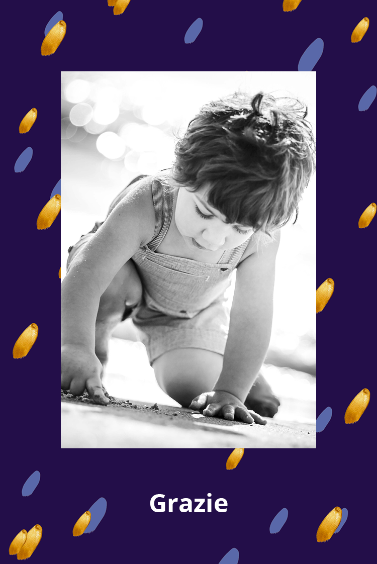 Biglietti di ringraziamento — Macchie di vernice