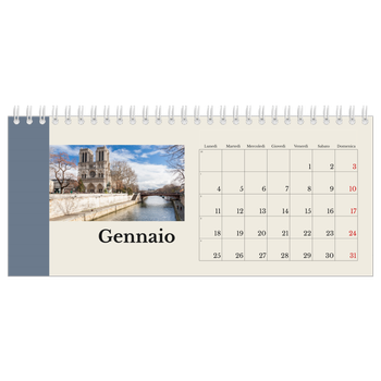 Calendario Fotografico da Tavolo — Vedute del mondo