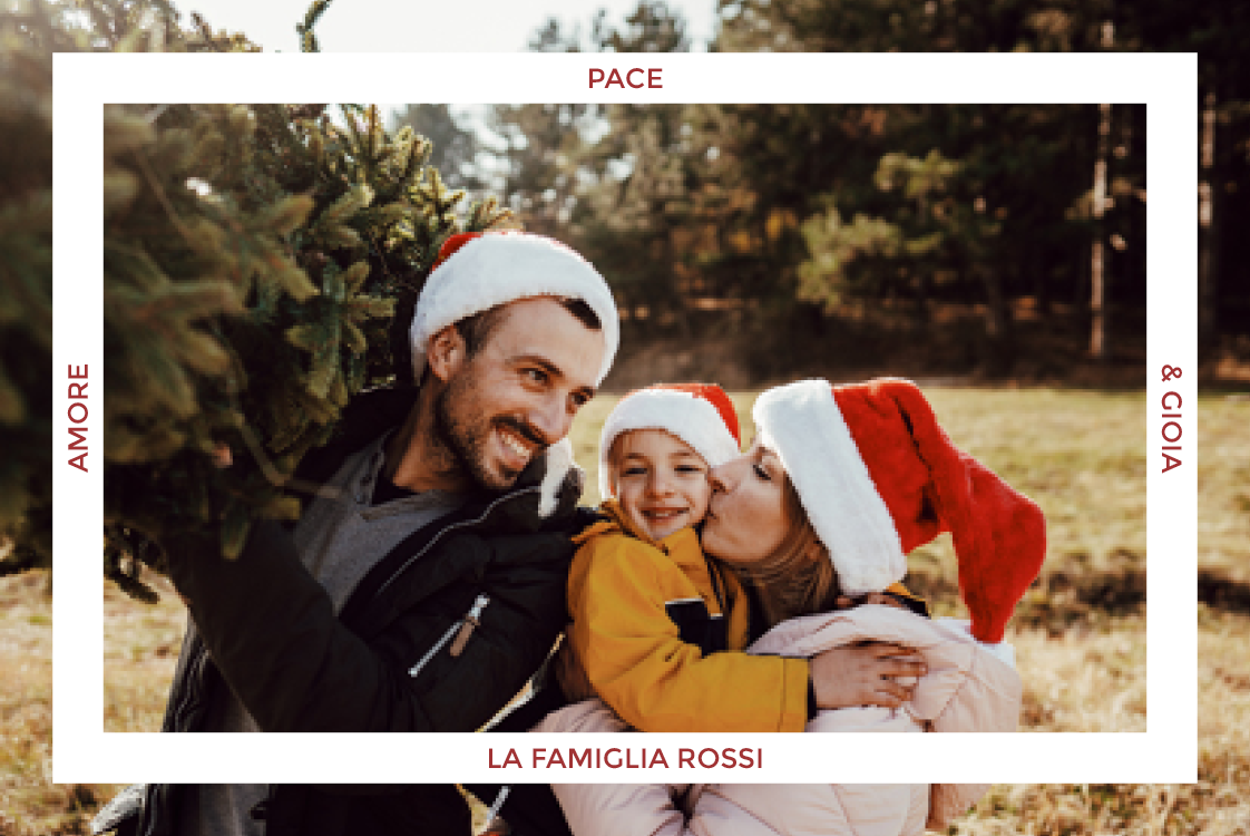 Biglietti — Messaggio in una cornice