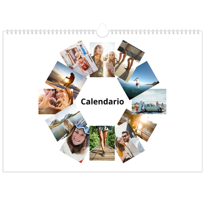 Calendario A3 orizzontale  — Struttura [copertina]