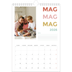 Calendario personalizzato A4 — Tipo colorato [copertina]