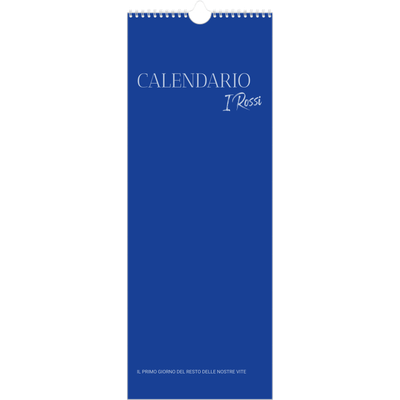 Calendario da cucina  — Classico cobalto [copertina]