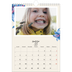 Calendario personalizzato A4 — Fiori dipinti [copertina]
