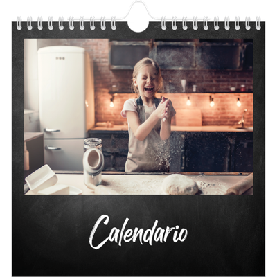 Calendari quadrati — Stile lavagna [copertina]